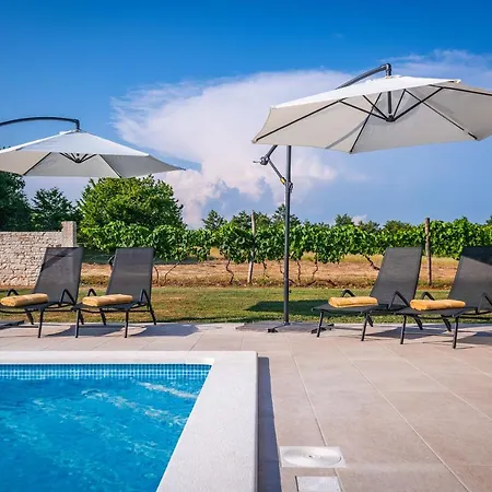 Vila Spacious New Design Vitis Vitae, Private Pool ,1400m2 Garden , Istria *